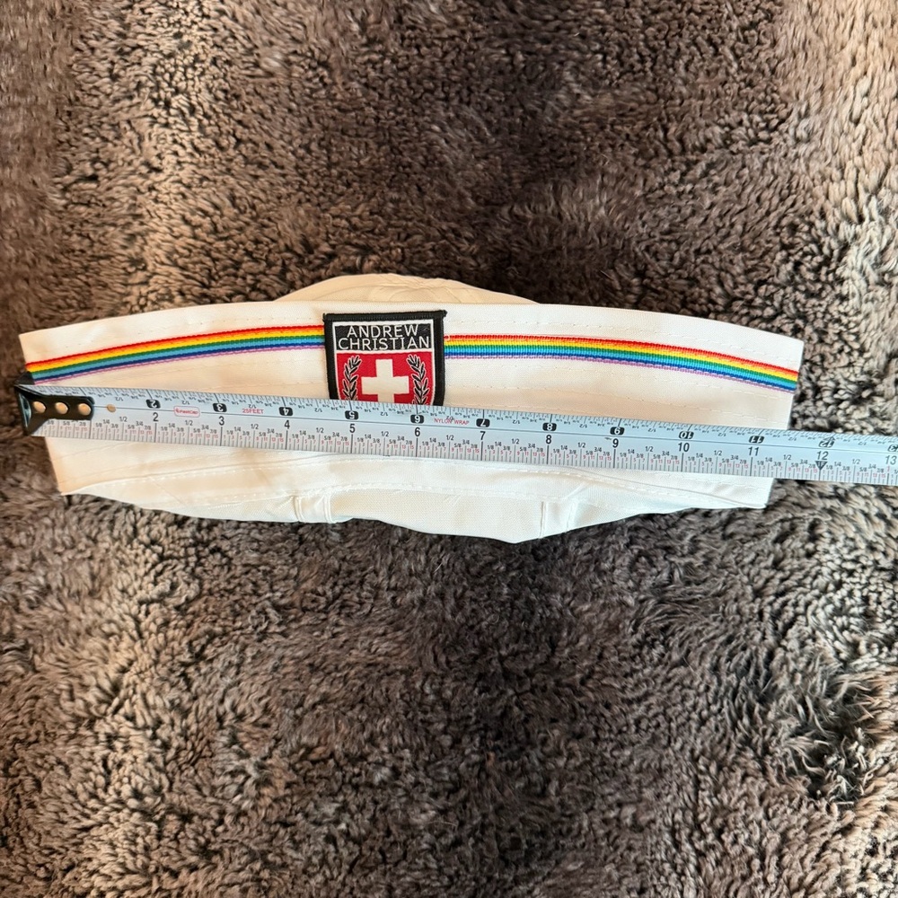 Andrew Christian Mens Sailor Pride Hat - Picture 8 of 8